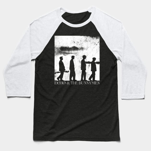 Echo & the Bunnymen Baseball T-Shirt by unknown_pleasures